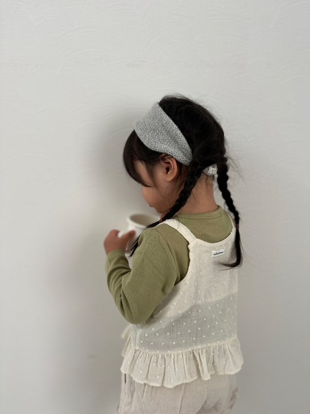 《即納》送料無料 【mini robe】Knitted hairband