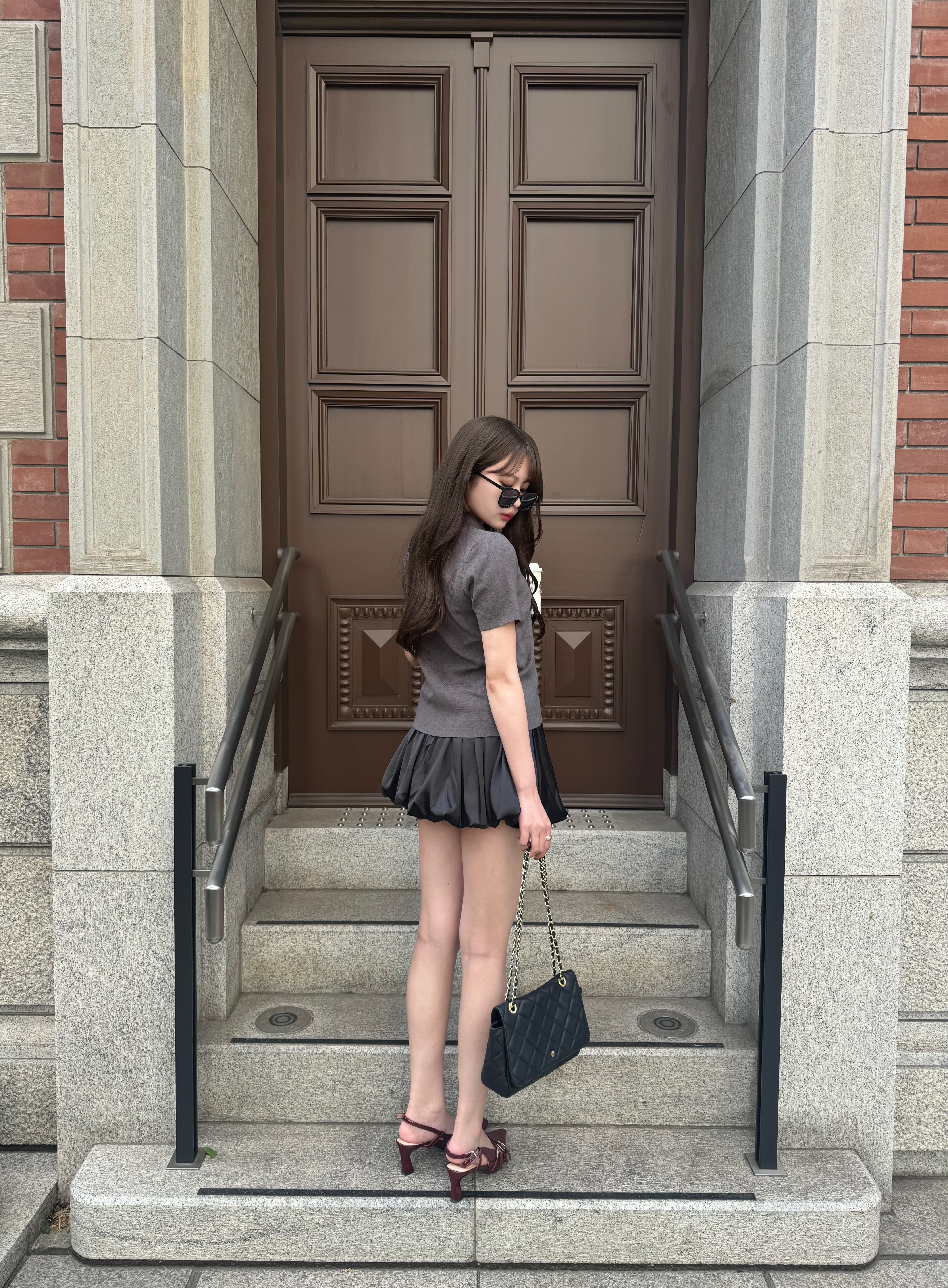 Raison ファッション Bibiy. ビビィ STELLA MINI SKIRT バルーン ミニ
