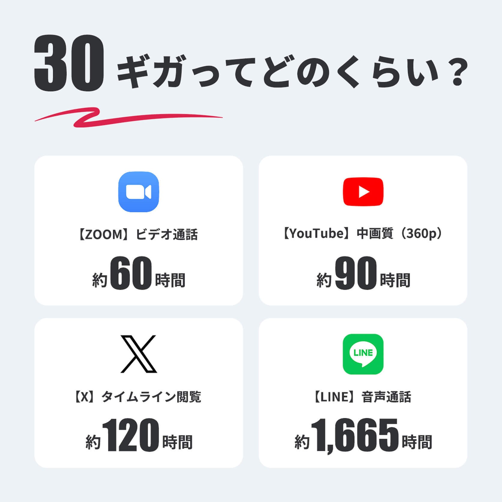 国内ギガ（30GB）+ モバイルルーター（HUNDRED Wi-Fi チャージ Type