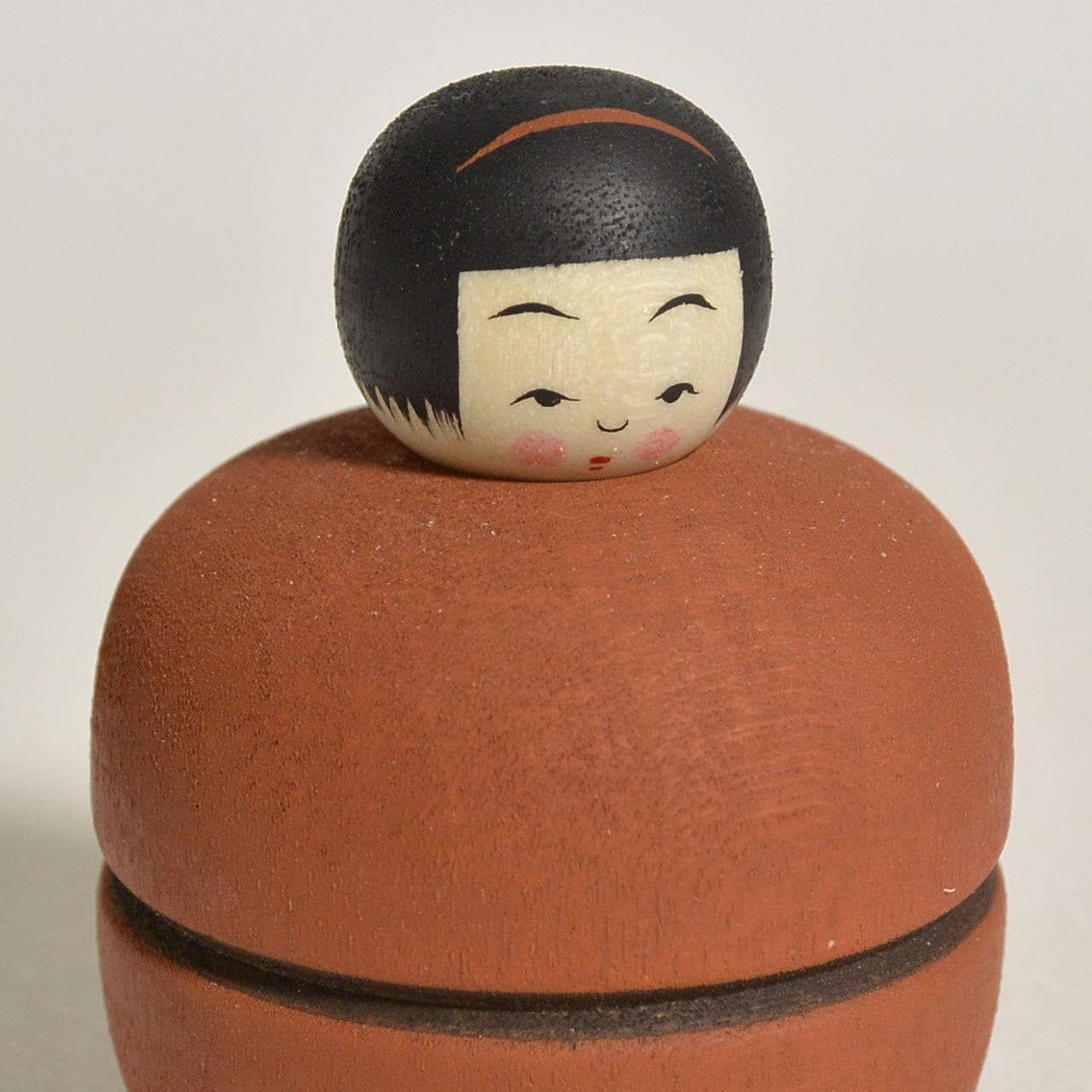 studio Candy Foxx こけし　既存4種類 マカロンちゃんこけし 約1.5寸 約4.5cm 鈴木明 工人（作並系）#2394