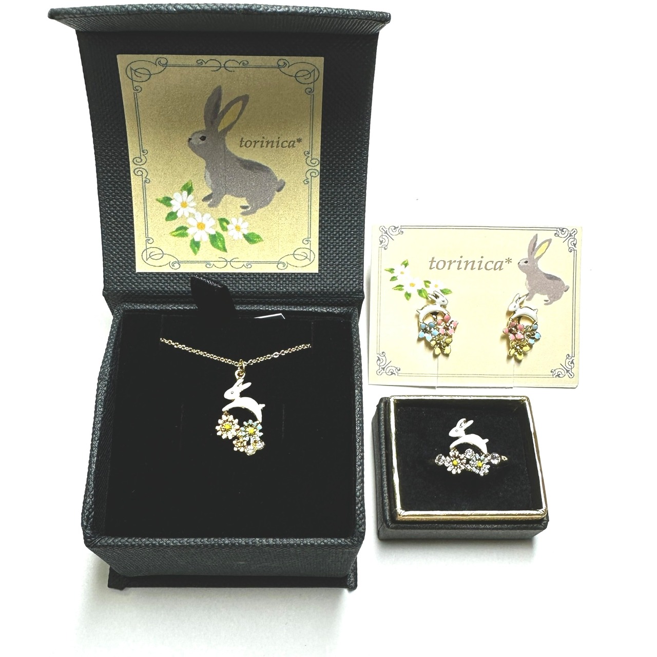 うさぎフラワーリング