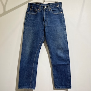 70s Levi's 501 66 Chain Denim Jeans 70年代 リーバイス 66後期 デニムジーンズ インディゴ W29L28