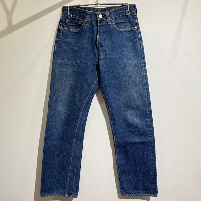 70s Levi's 501 66 Chain Denim Jeans 70年代 リーバイス 66後期 デニムジーンズ インディゴ W29L28