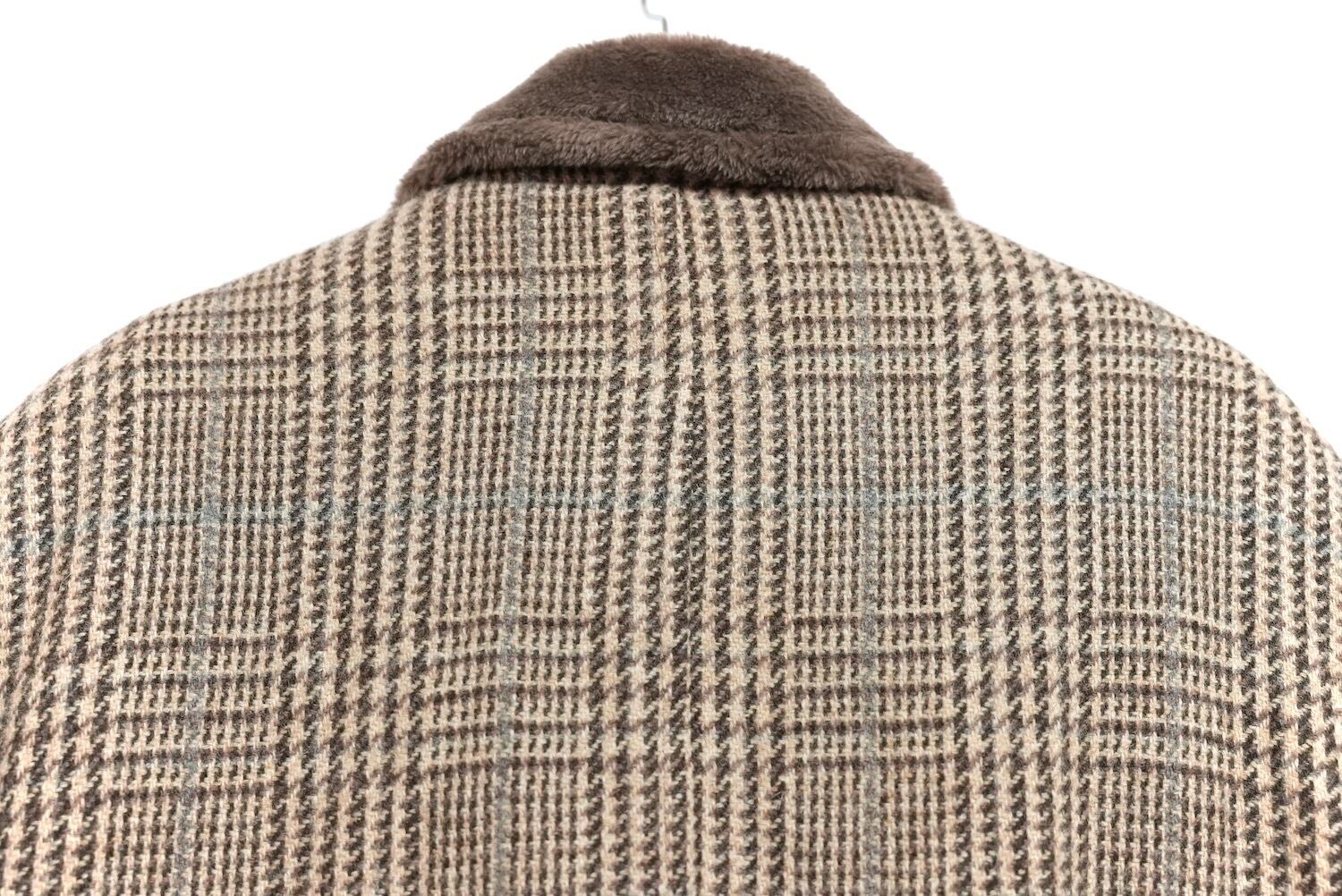 3984R4 Burberrys バーバリー ダブルブレスト ボア ウール ギャング