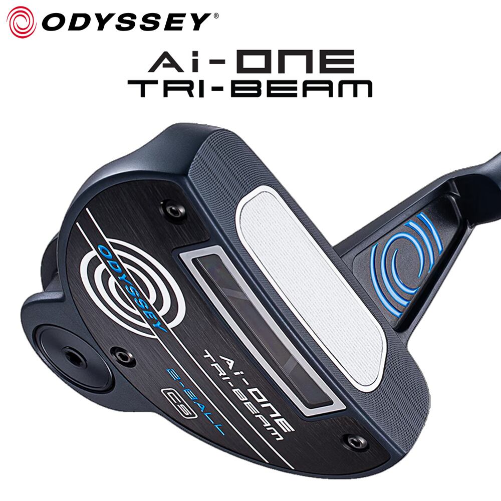 2024 オデッセイ Ai-ONE TRI-BEAM 2-BALL CS パター ストロークラボ 