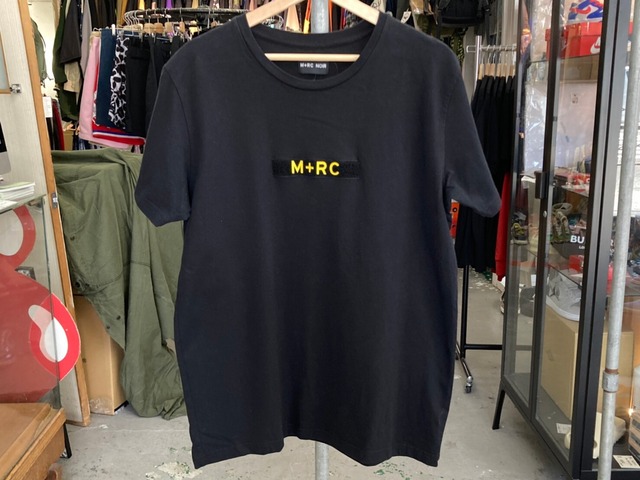 M+RC NOIR TAPE BOX LOGO TEE BLACK LARGE16449