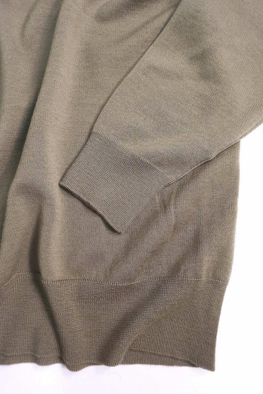 Worsted Merino Mock Neck P/O