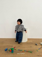 【取寄】EGG TOAST ｜ミルクデニムパンツ｜秋服｜韓国子供服｜26/AT