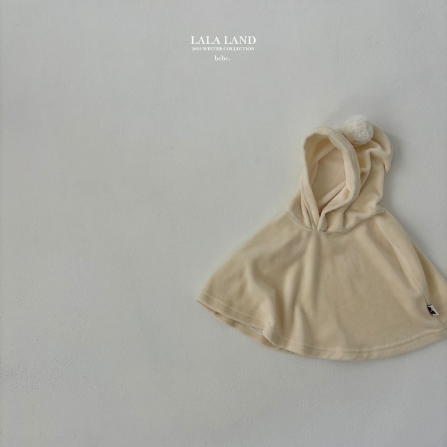 【予約】Velour Cape