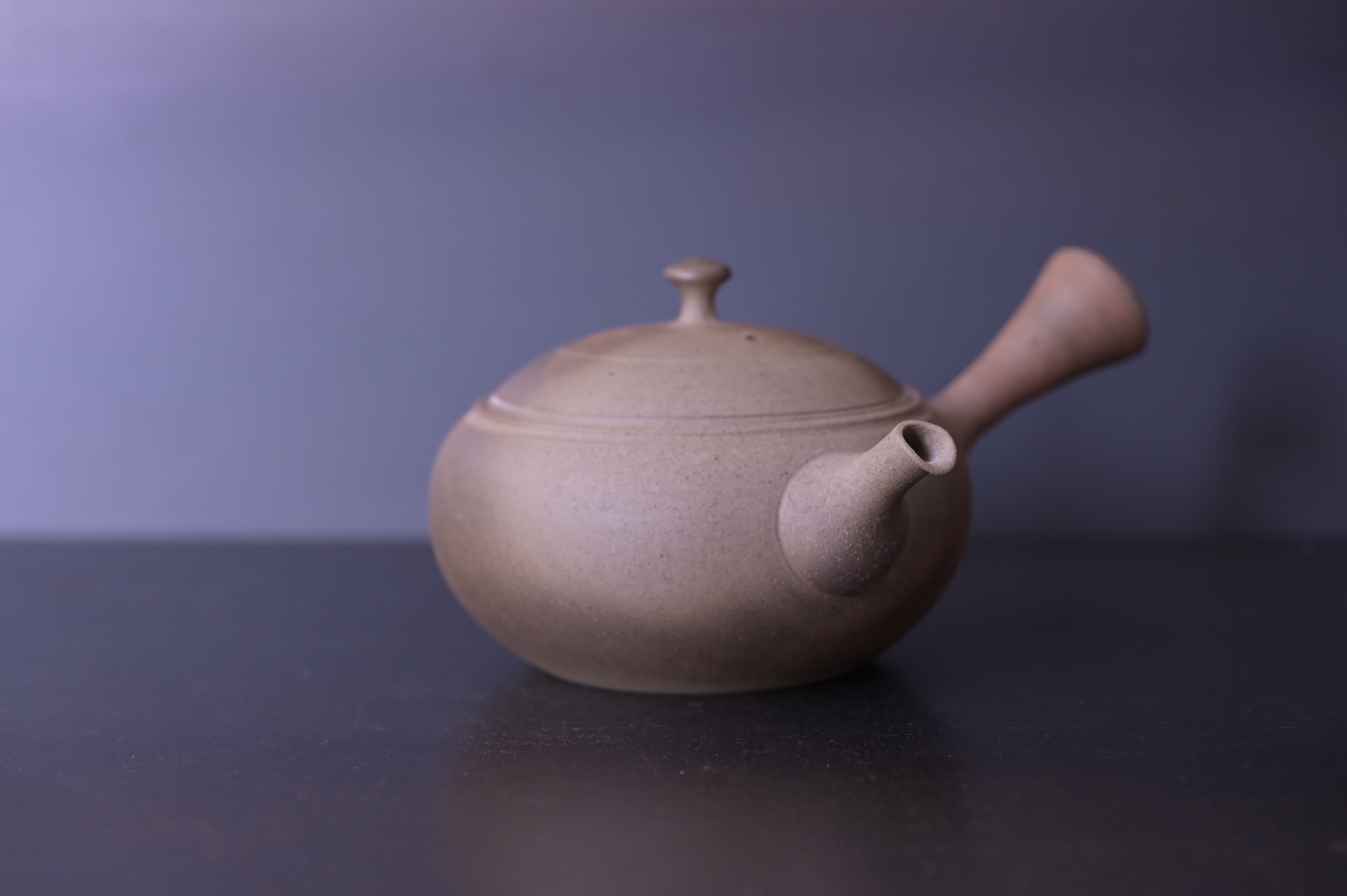 藤田徳太 窯変平丸急須 | 鎌倉倶楽部 茶寮