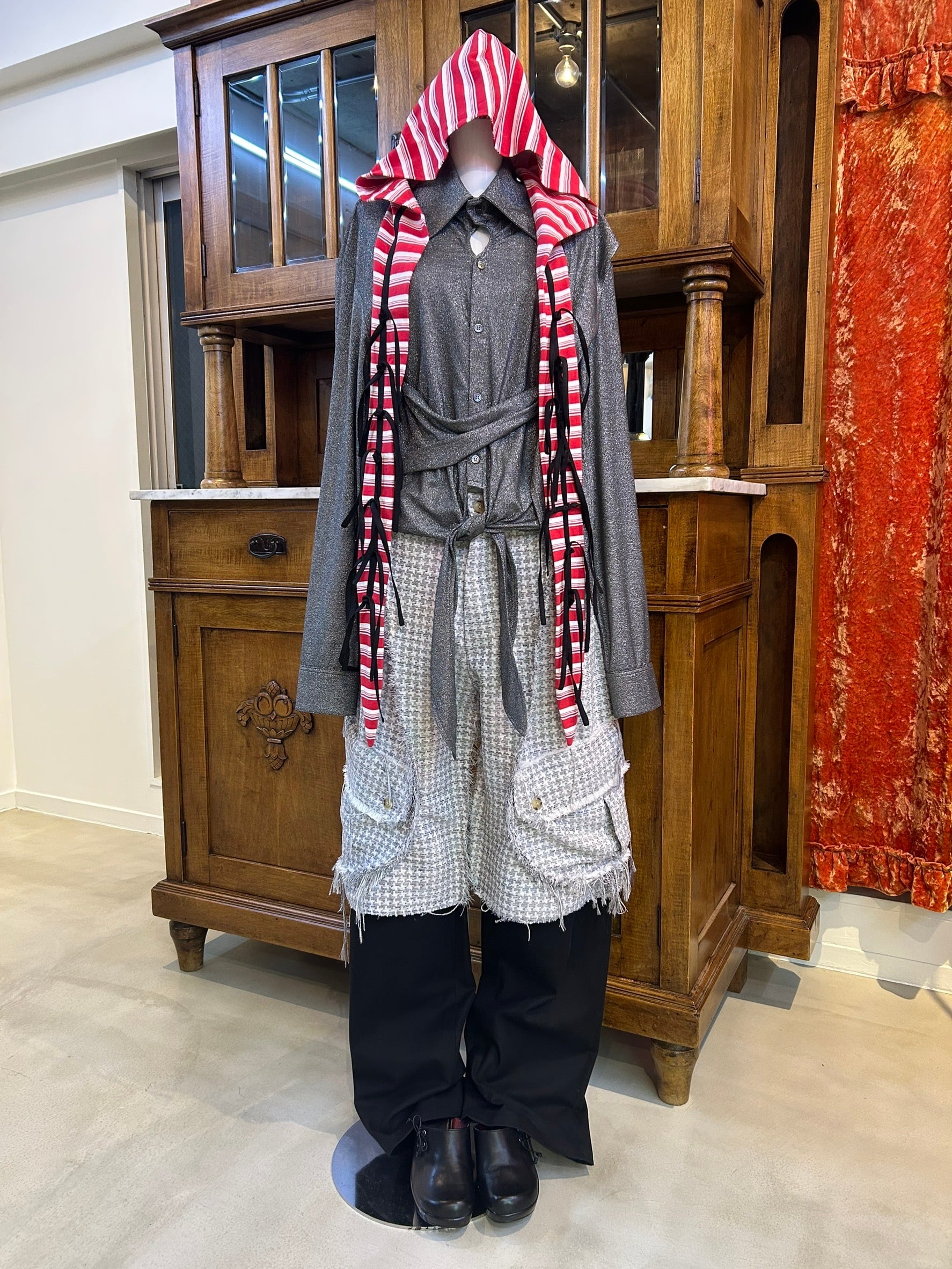 STRONGTHE layered cargo pants