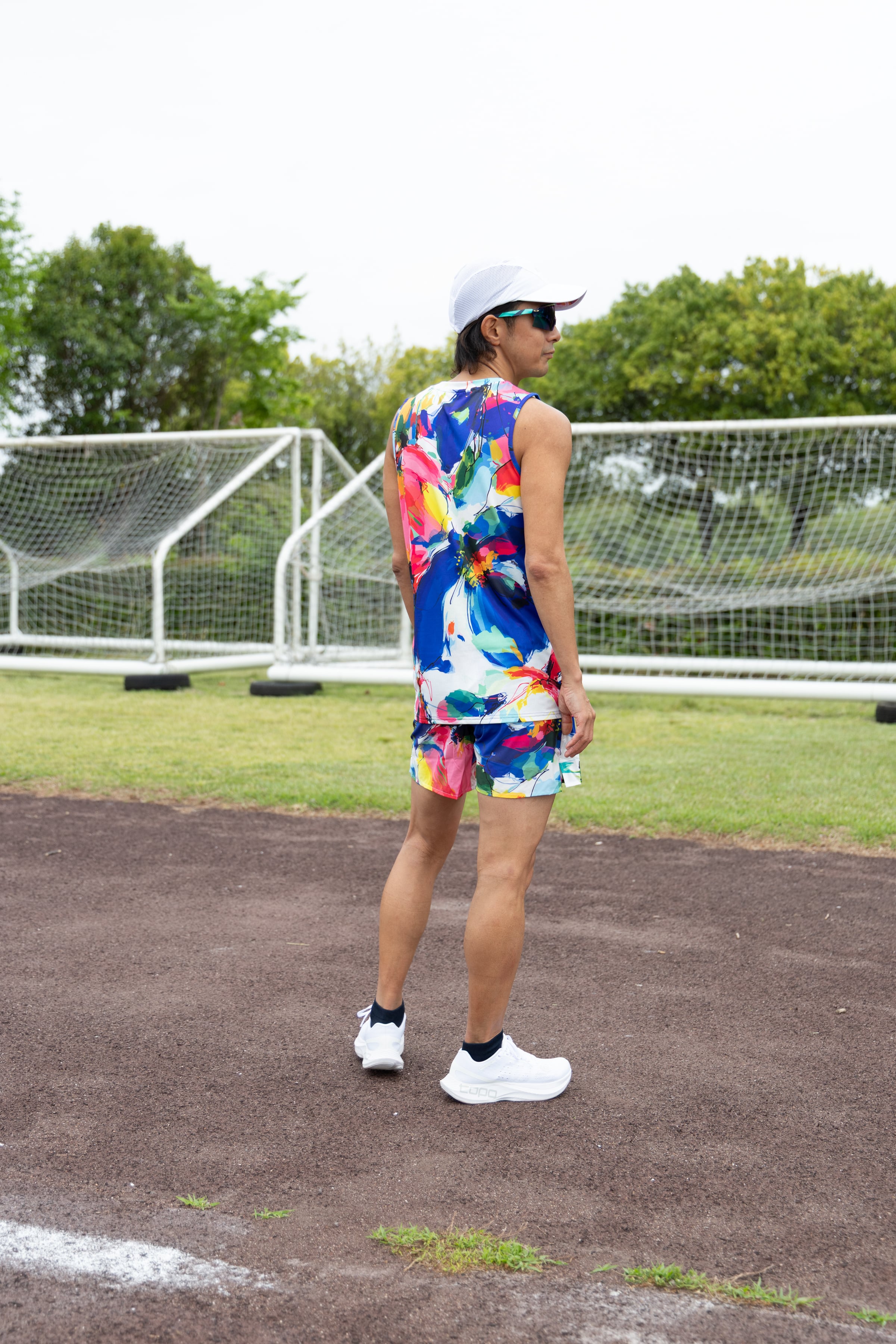 JINGER】メンズ ノースリーブシャツ【JM-6033/WHT】 | JINGER