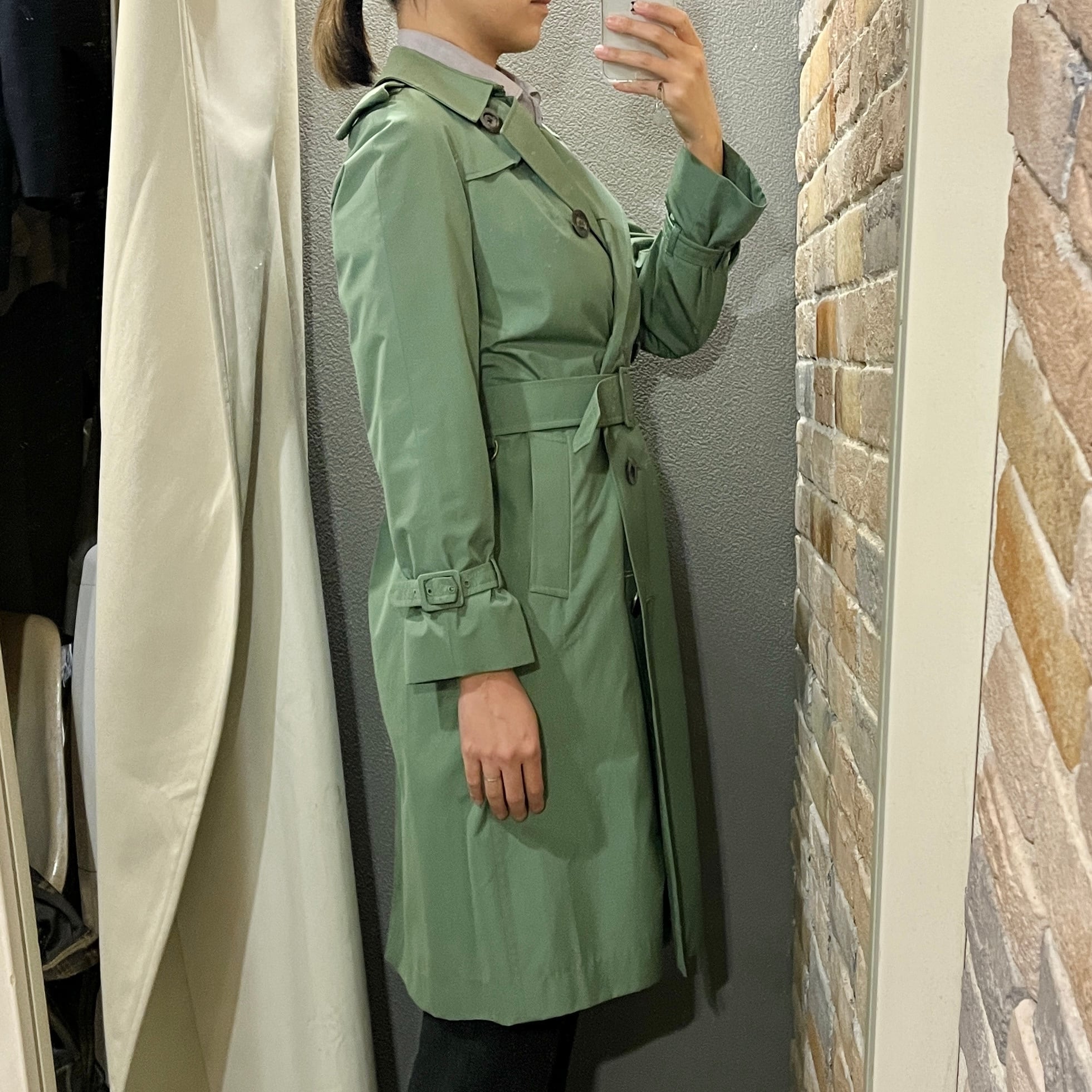 aquascutum 70s vintage trench coat アクアスキュータム レディース