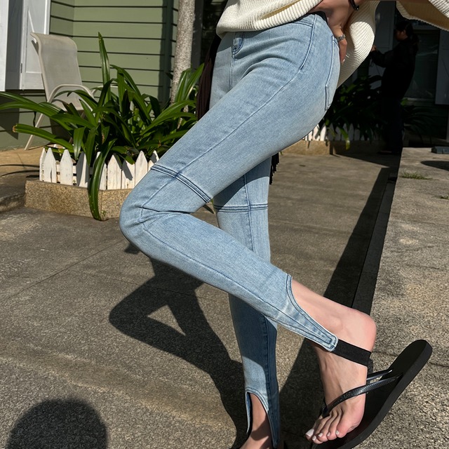 design denim skinny pants　　　2-364