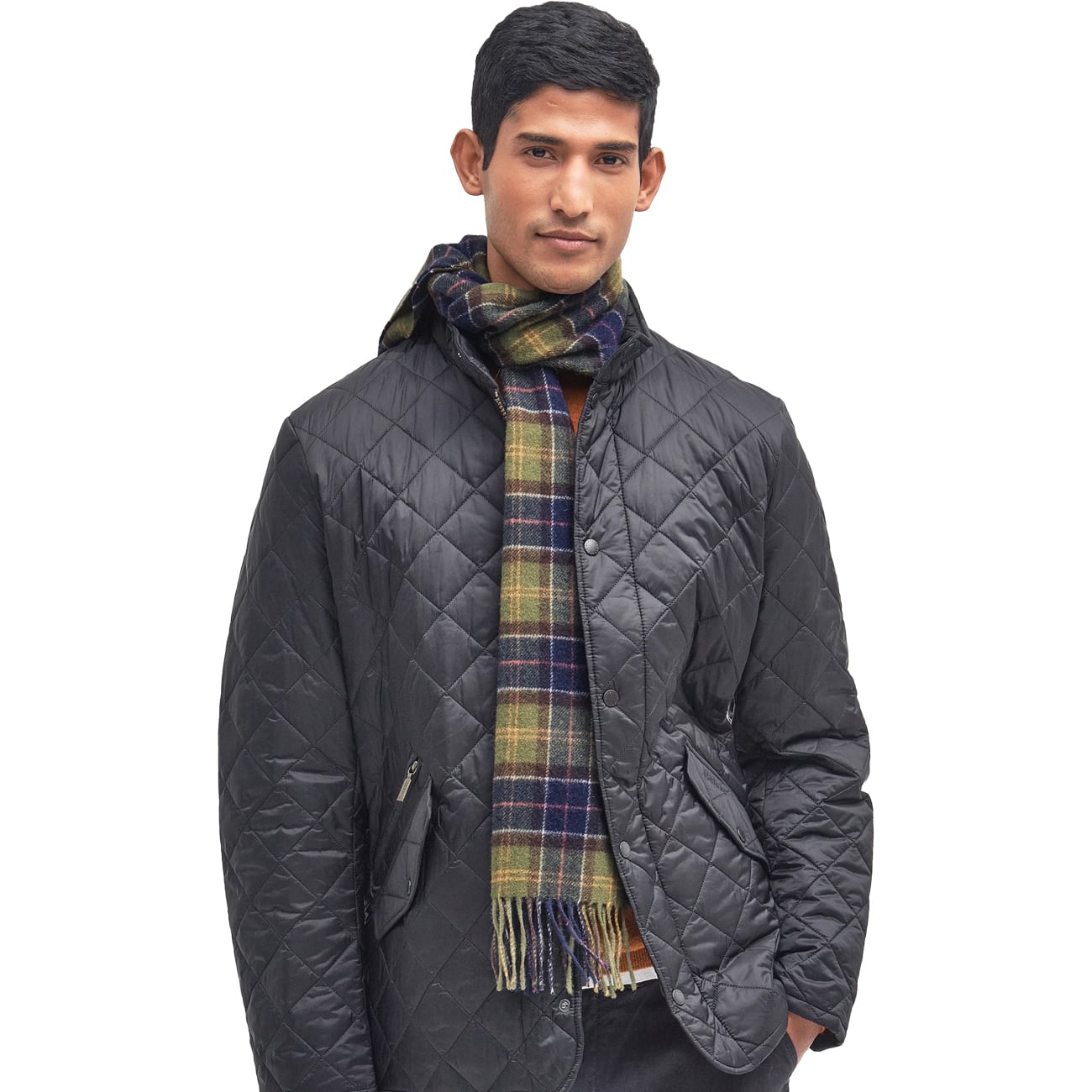 Barbour バブアー Tartan Lambswool Scarf Classic タータン