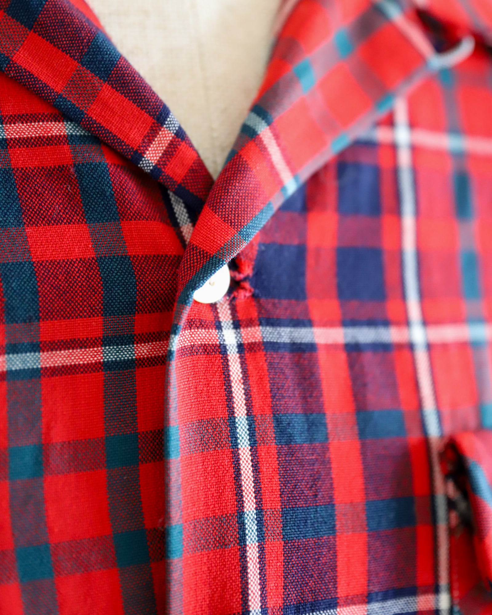 逸品】50s McGREGOR special Vintage Open Collar Shirts big size
