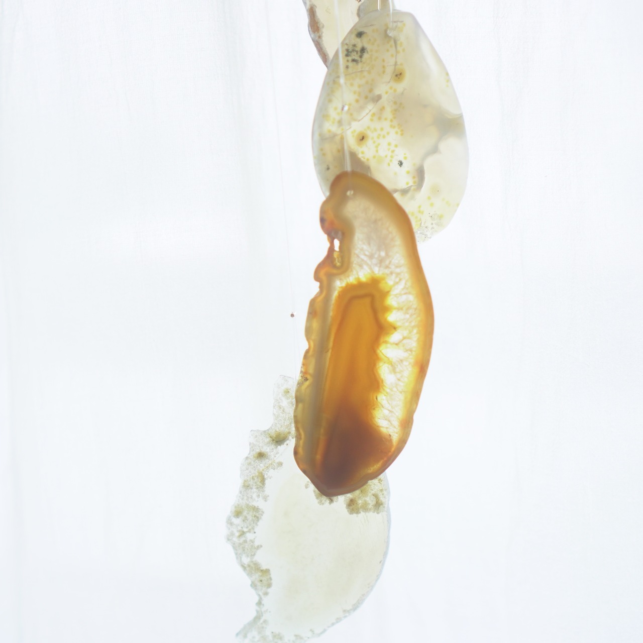 Jupiter 02 - アゲートヒーリングチャイム / Agate Sun Catcher Wind Chime 625