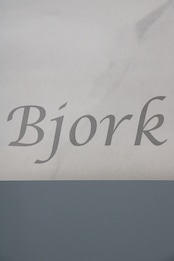 Bjork 2001 U.K. promo poster