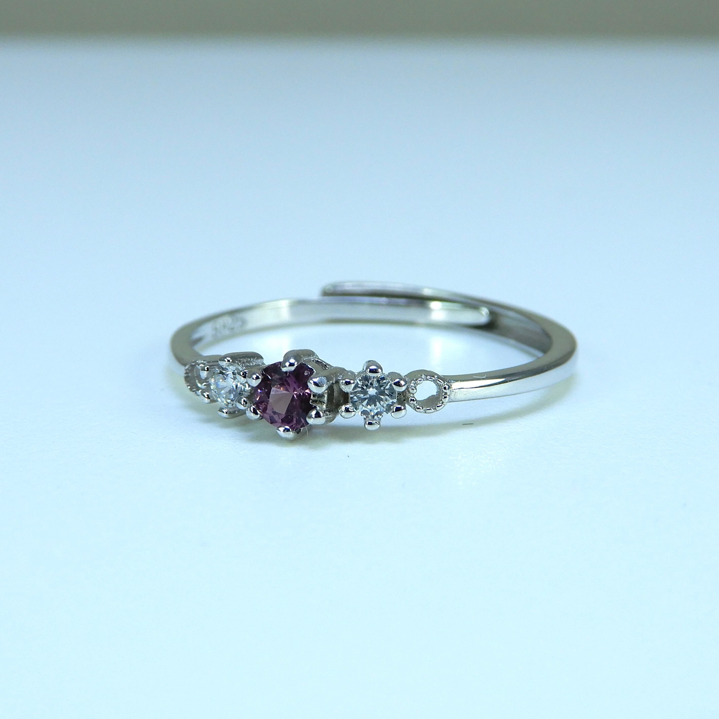 プラいちRing♦︎パープルスピネル♦︎WGカラー《0010》