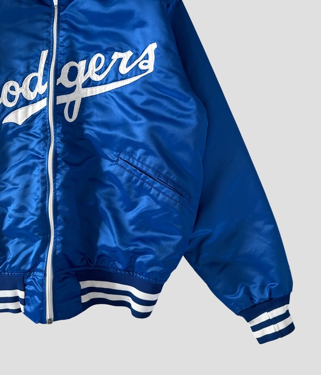 -Dodgers- Vintage 80s S MLB Dodgers stadium jacket -