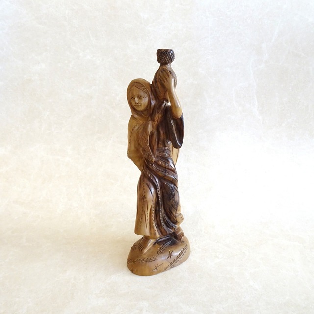 パレスチナ ベツレヘム オリーブウッドのオブジェ