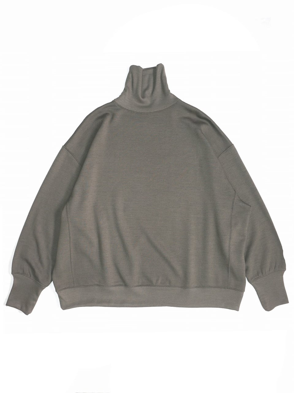 Super 120's Merino Sweat High Neck