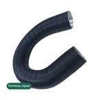 Formosa Japan FFヒーター エアパーキングヒーター専用 方向角度調整可能 送風ダクトチューブ 直径60mm 黒 IF-APK-DP60B