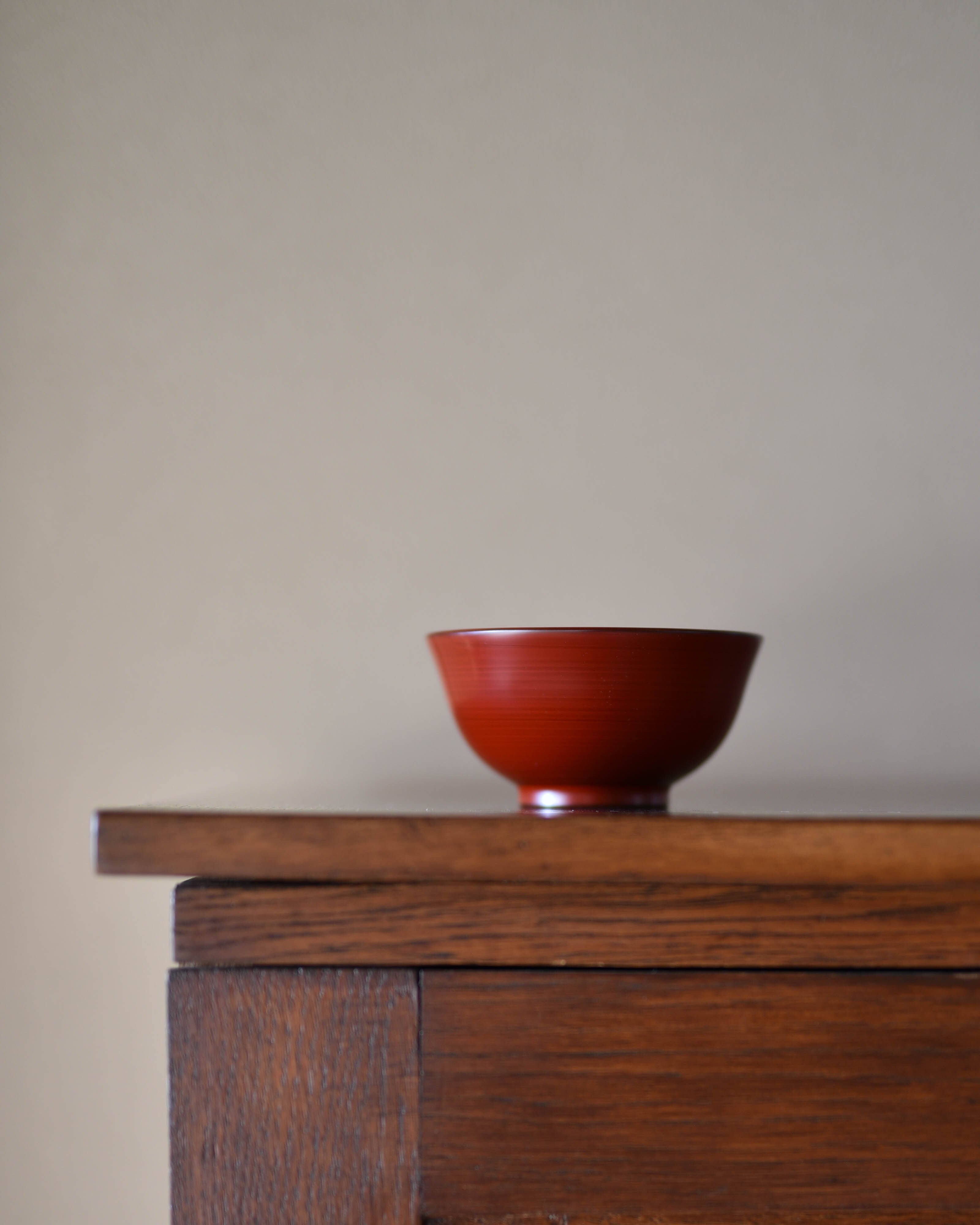 中野 知昭 Tomoaki Nakano|tn 5 羽反飯碗 小 / 朱