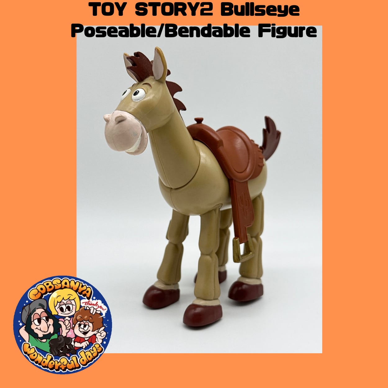 TOY STORY２ Bullseye Poseable/Bendable Figure