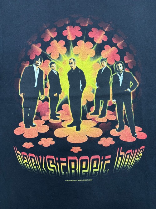 backstreet Boys black&blue world tour 2001 Tee