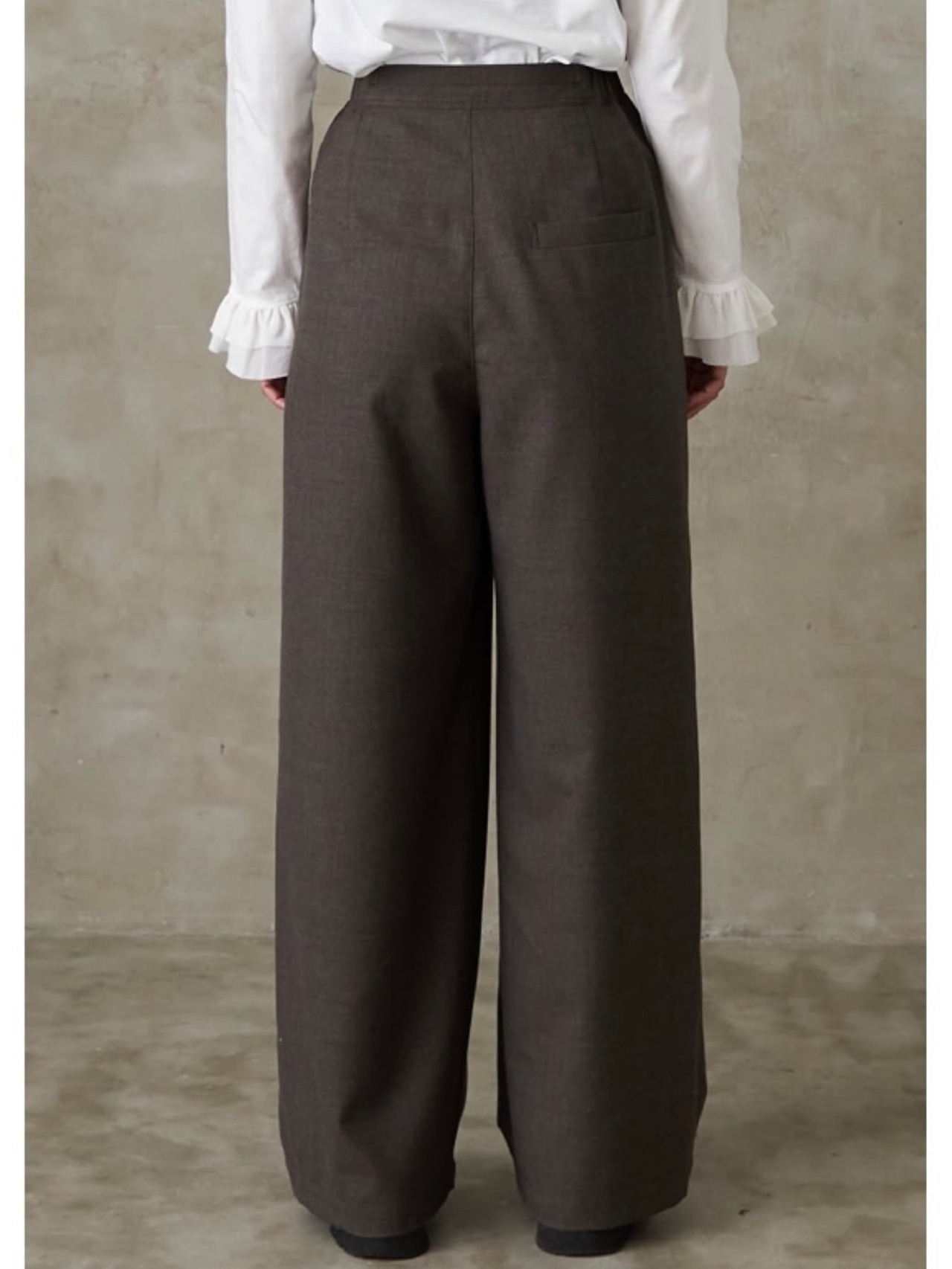U PHORICA Wool Wide Pants