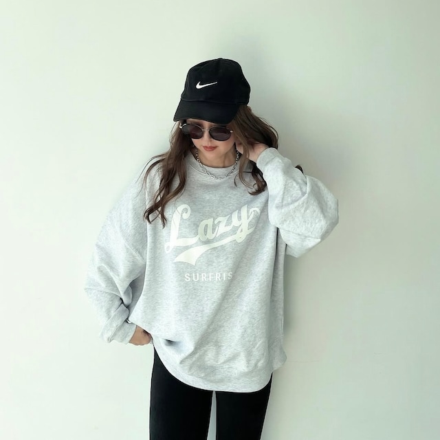 Lazy Big sweat - Ash
