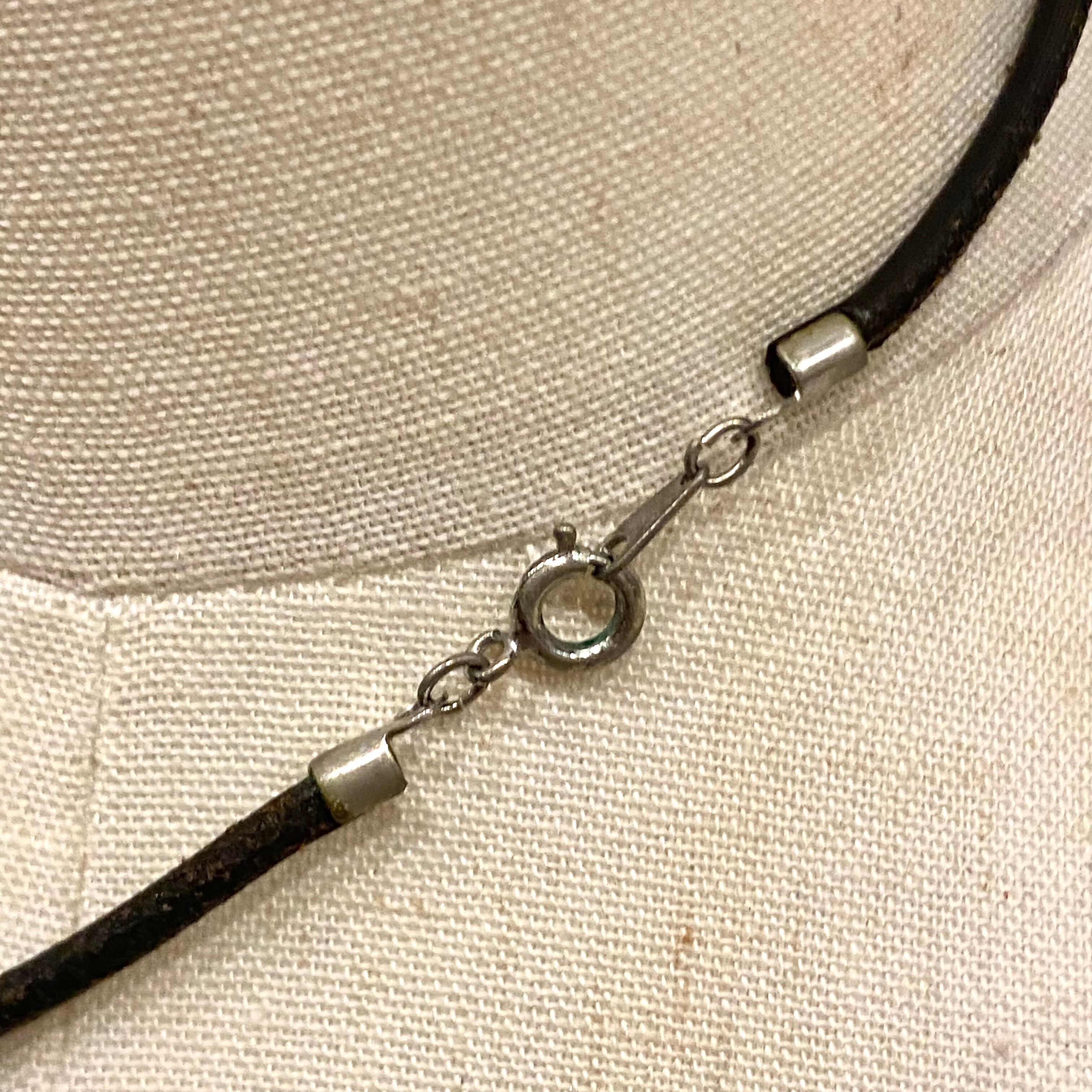 SILVER925 FLARE TOP NECKLACE/シルバー/ネックレス SILVER925 FLARE TOP DESIGN NECKLACE/シルバー/ネックレス