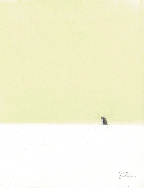 【原画】冬の散歩。