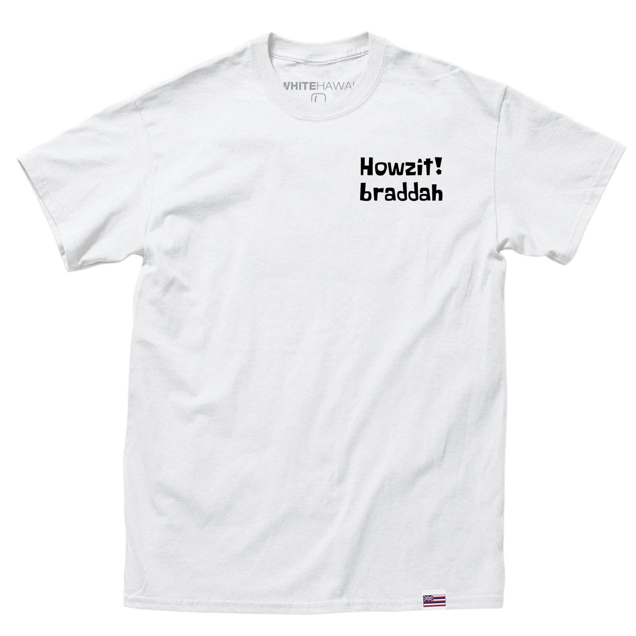 ハワイ #808 Tシャツ ｜ 送料無料！ | WHITE HAWAII