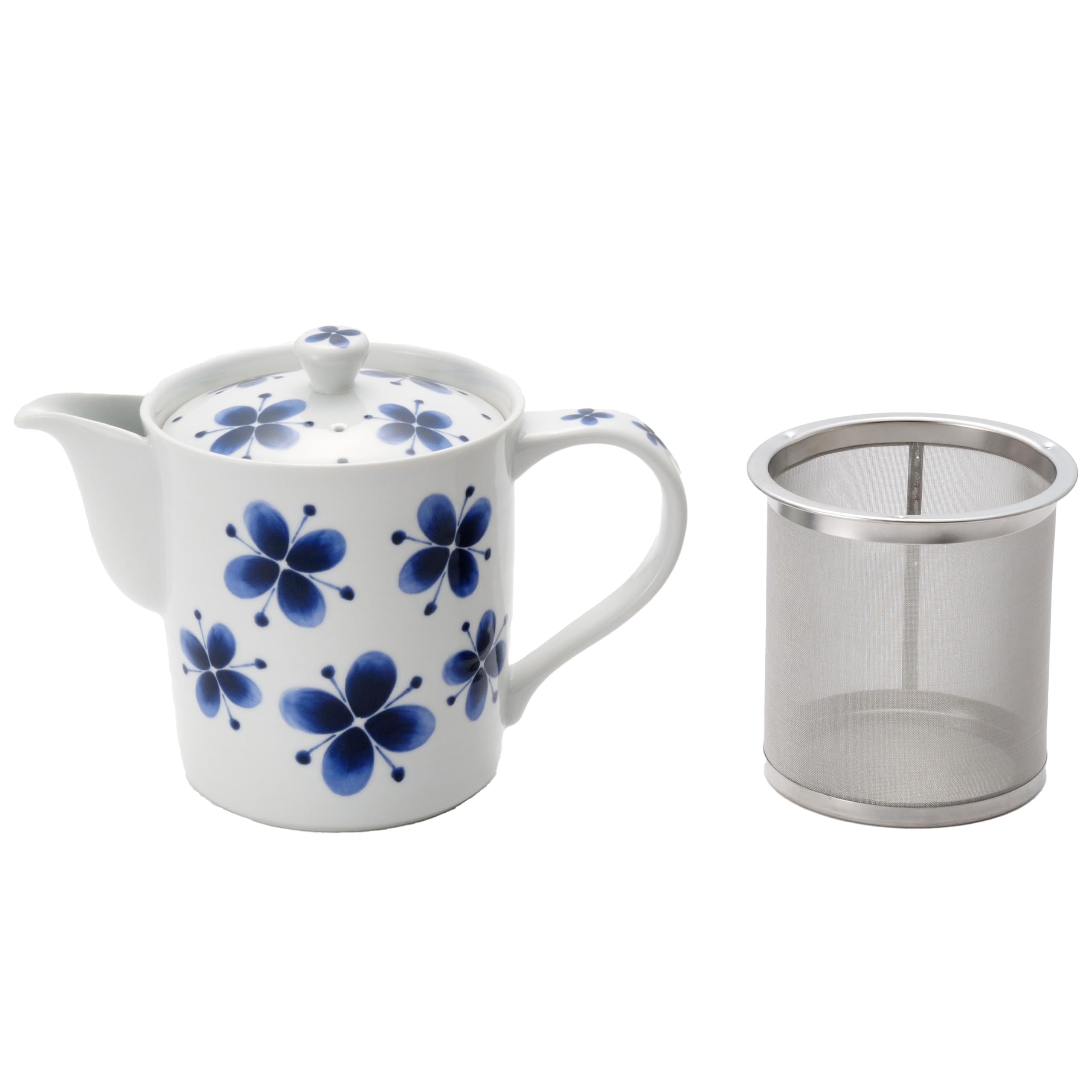 【新着特価】急須 日本製 カゴ網 ポット お茶屋さんのたっぷりうま茶ポット モナミ(カゴ網付)