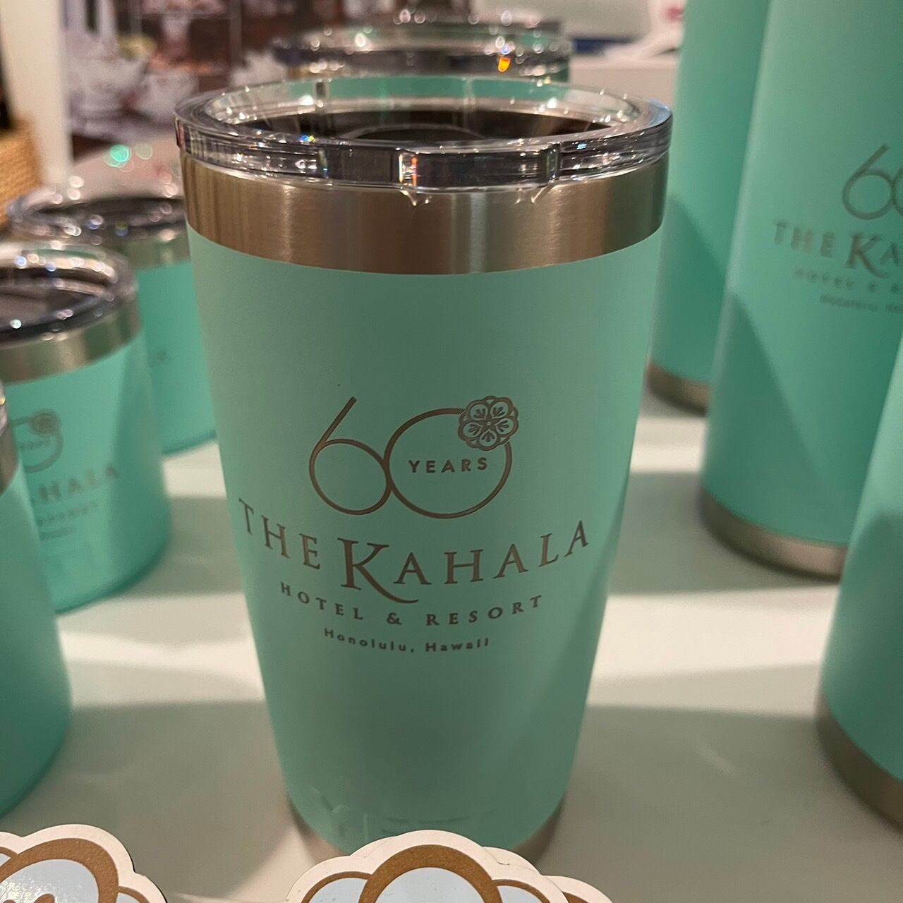 カハラホテル・The Kahala 60周年記念ロゴ入りYETI タンブラー(ラージ 