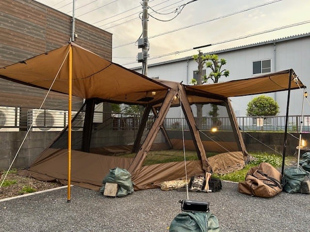 WAQ ワック】【新製品】WAQ AIR VISTA エアテント 大型テント エア