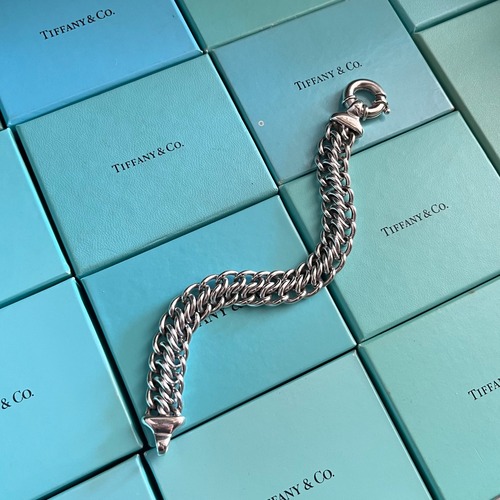 vintage Tiffany ヴィンテージティファニー infinity link bracelet シルバーブレスレットsterling silver