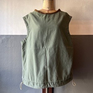 us vintage remake laundry vest 【OWN  original】