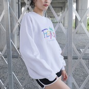 Hanes |FLORIDA White Sweatshirt