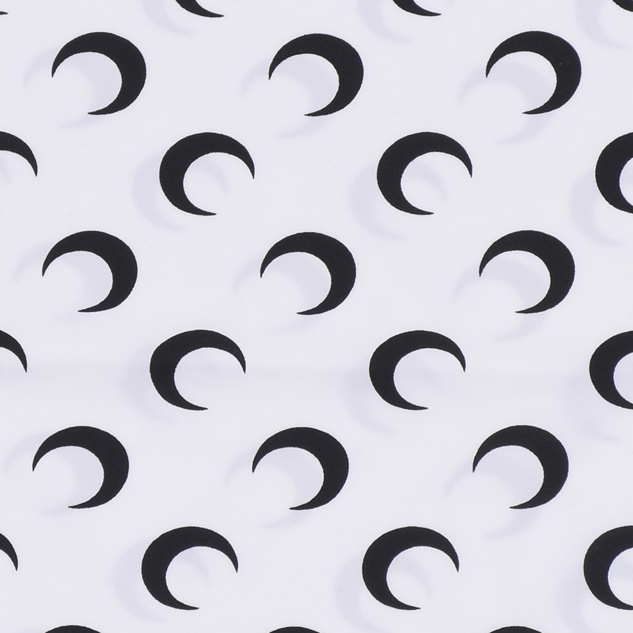 【MARINE SERRE】MOON PRINTED JERSEY LS HIGHNECK TOP - 10