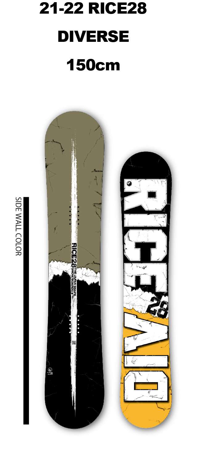 RICE28 RT7 150cm スノーボード
