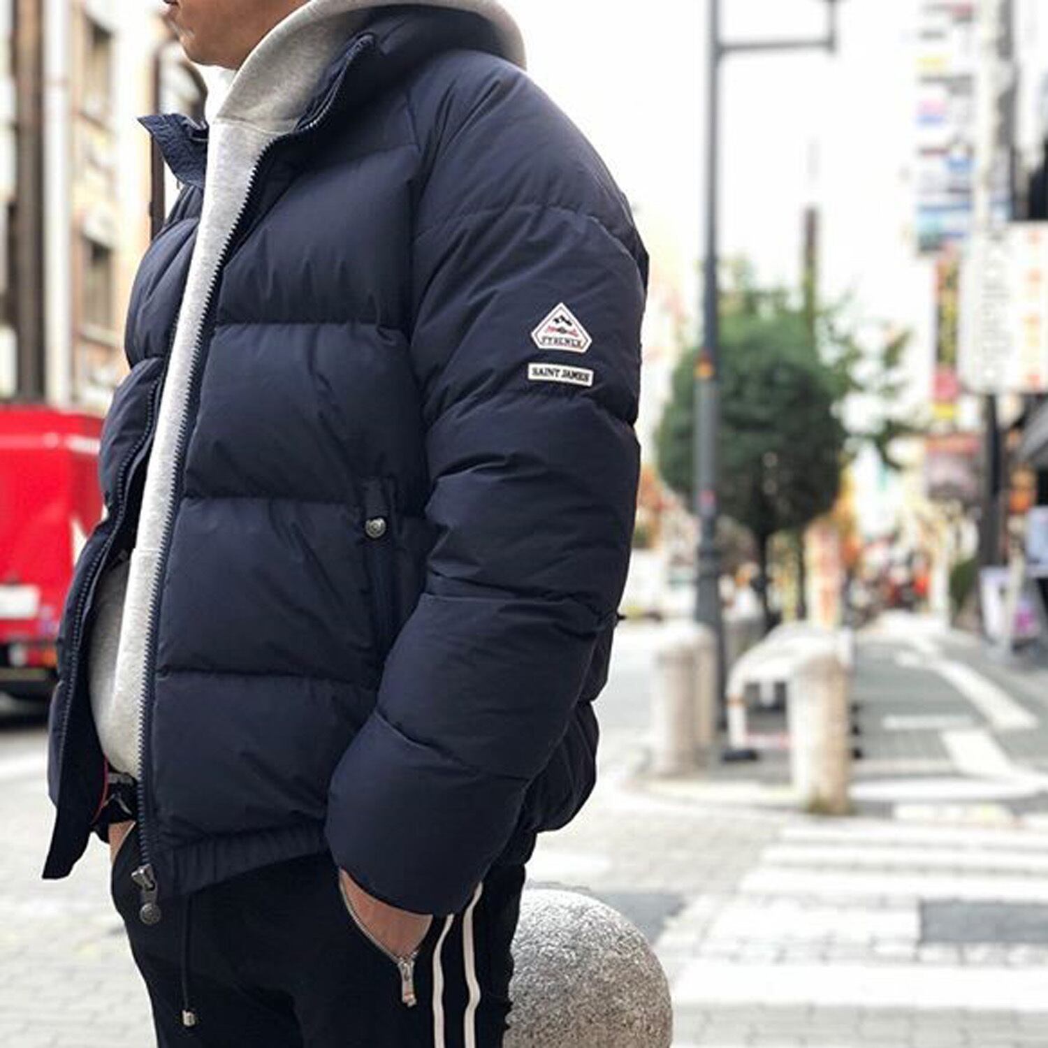 セントジェームス・ピレネックス コラボダウンジャケット www