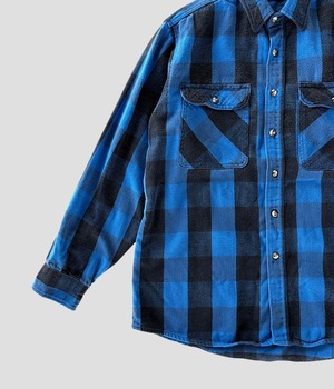 -OSHKOSH- Vintage 80s L Flannel Check Shirt