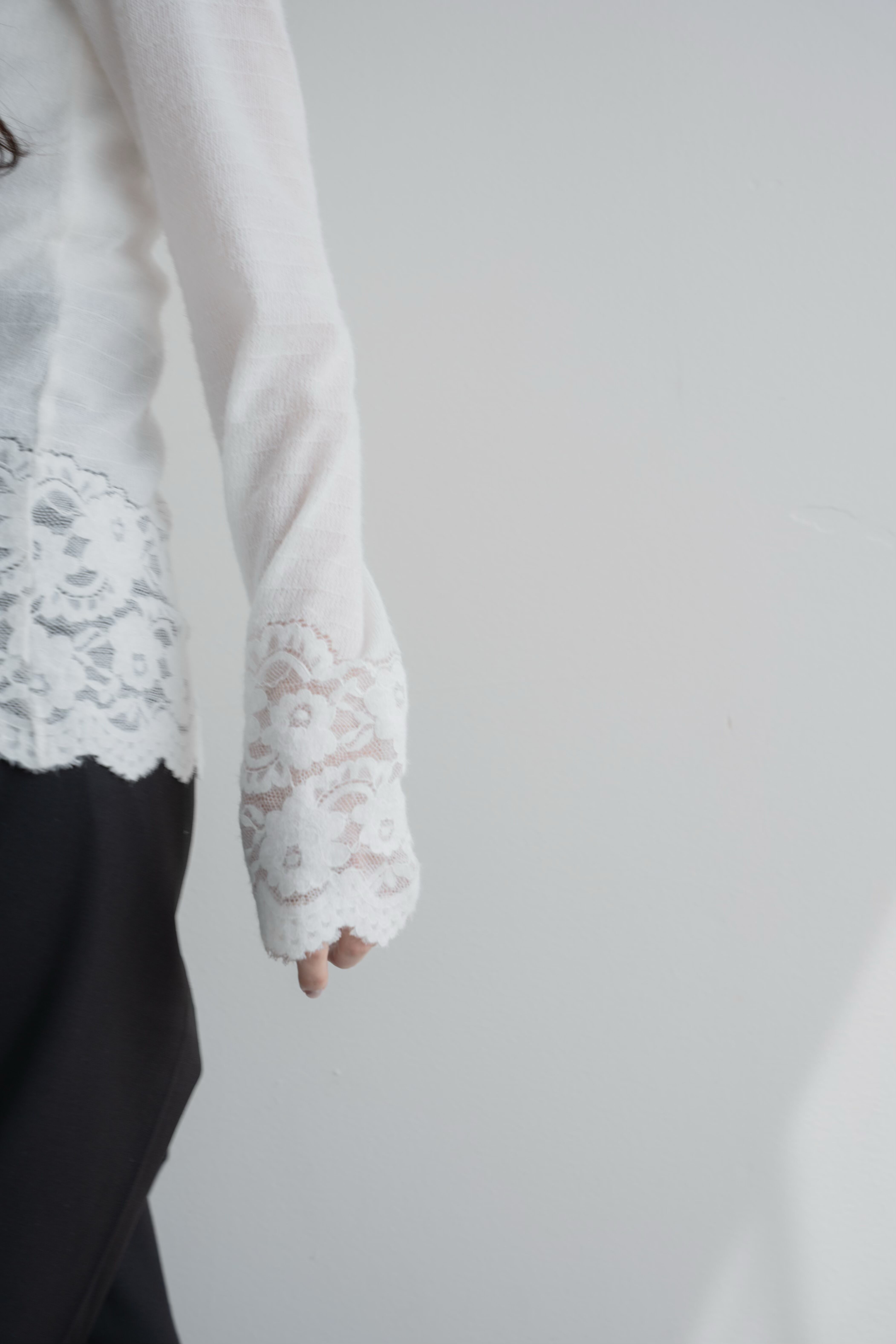 lace sheer knit | philme