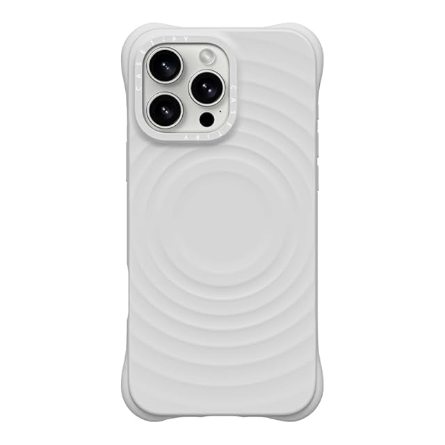 CASETiFY ウェーブ シリコン iPhone 16 Pro Max ケース [波型シリコン