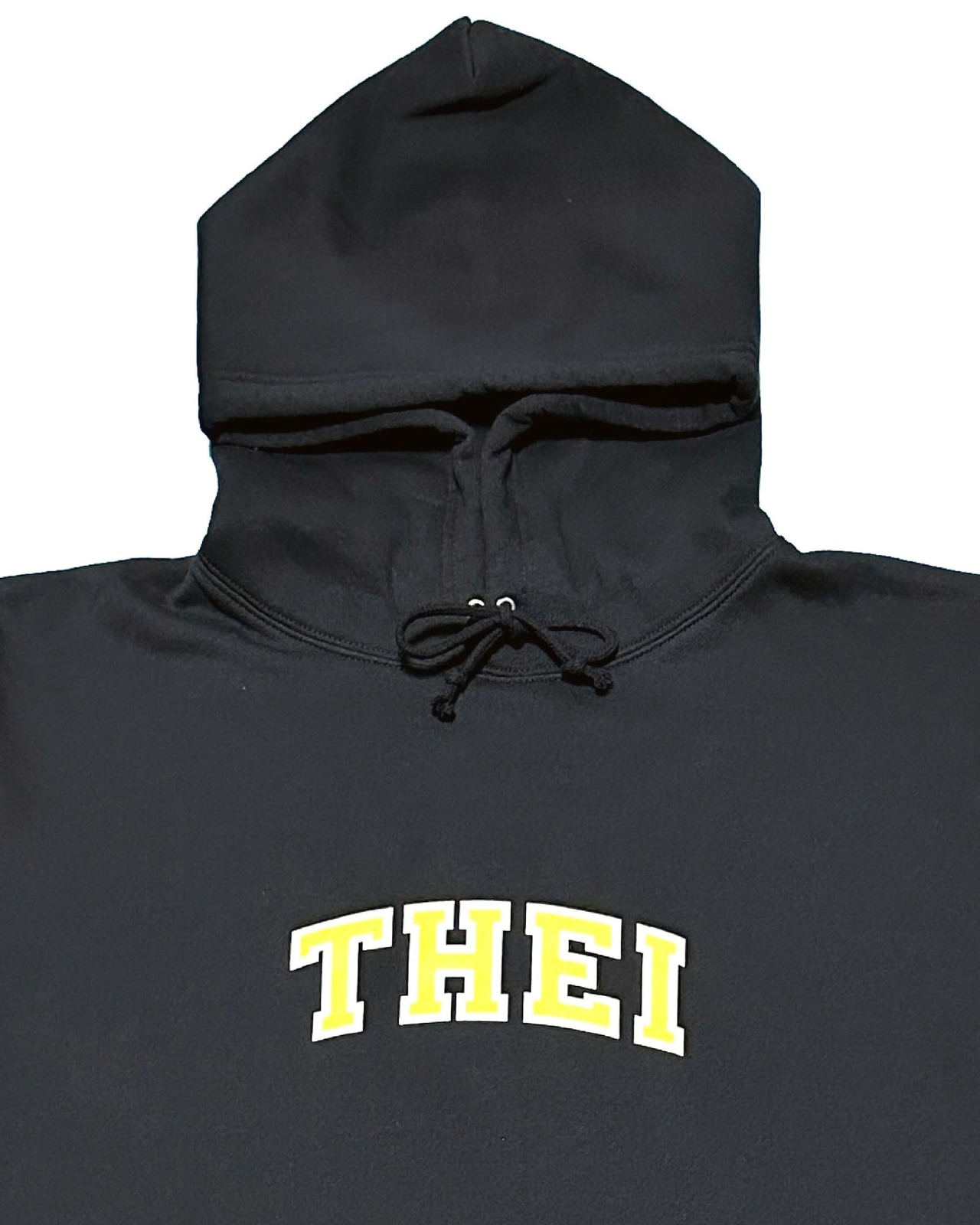 COLLEGE SWEAT HOODIE - BLACK