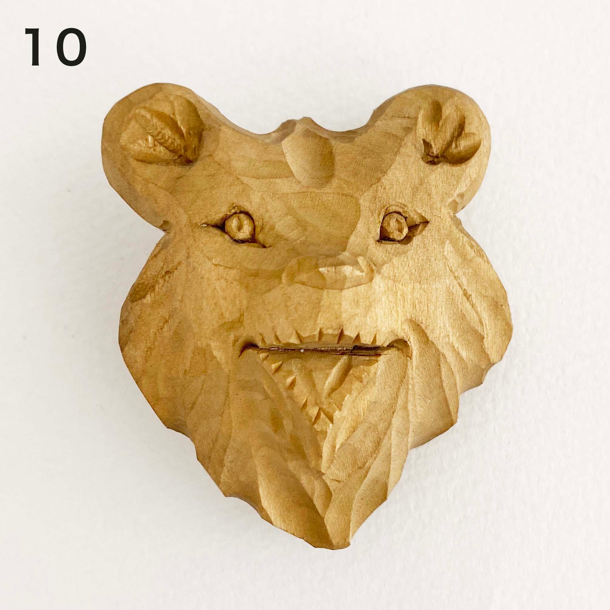 熊のループタイ / 大(ボゴロツコエ産)