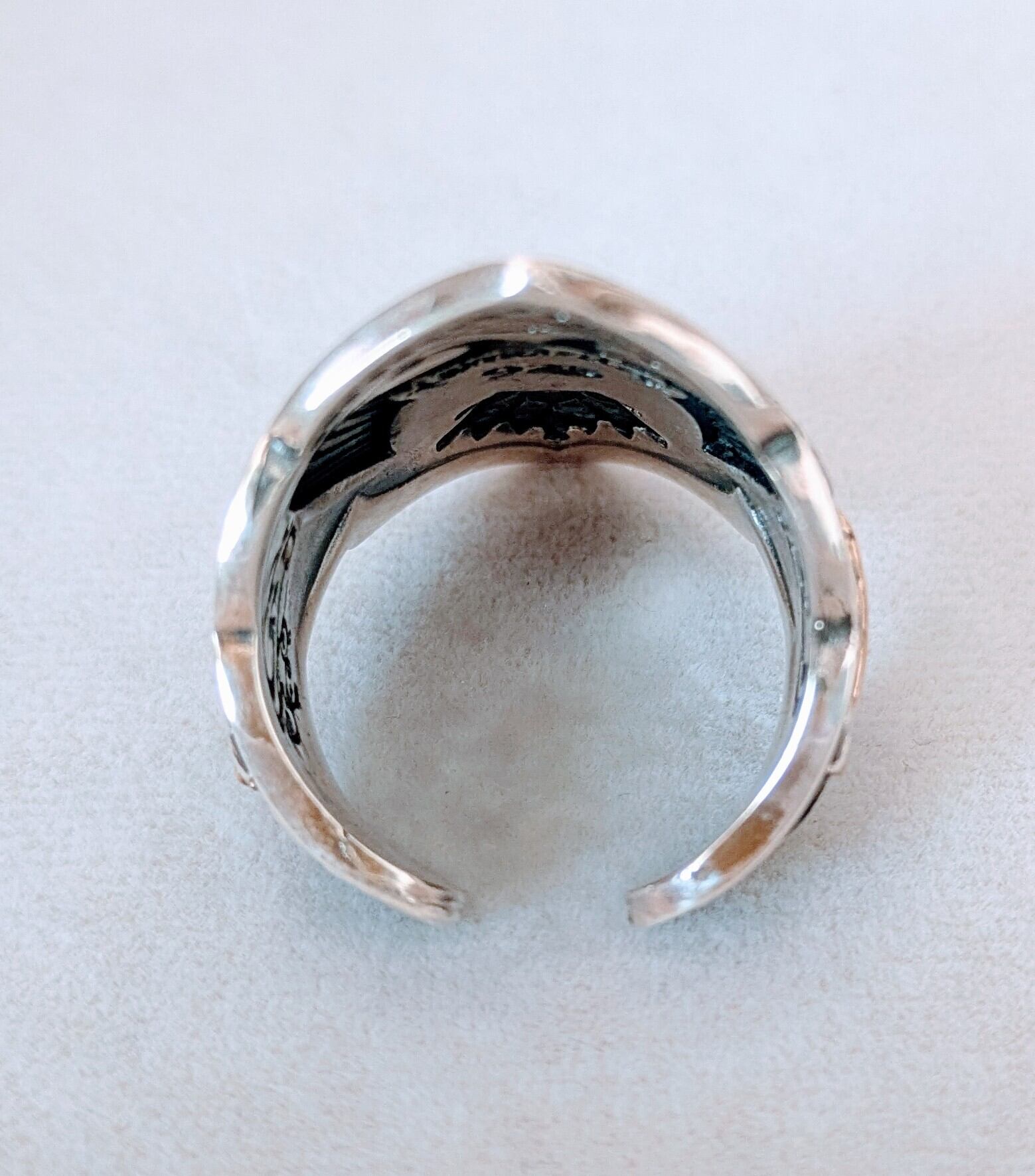 メンズ ハンドメイド リング（双頭の鷲）925silver | HAYAT TURKISH STYLE